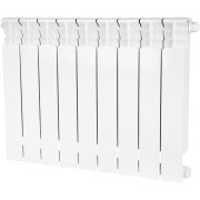 Биметаллический радиатор Stout SPACE (нижнее подключение) 500 9 секц.