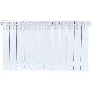 Биметаллический радиатор Stout SPACE (нижнее подключение) 500 12 секц.