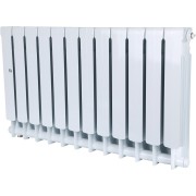 Биметаллический радиатор Stout SPACE (нижнее подключение) 500 12 секц.