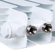 Биметаллический радиатор Stout SPACE (нижнее подключение) 500 12 секц.