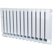 Биметаллический радиатор Stout SPACE (нижнее подключение) 500 13 секц.