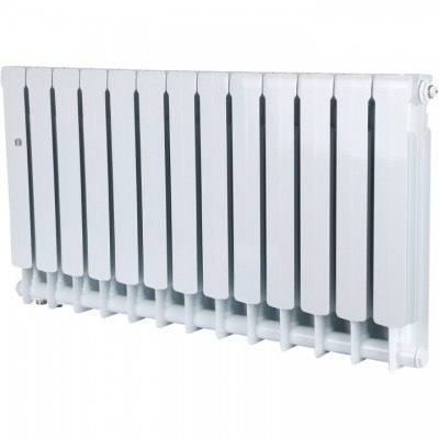 Биметаллический радиатор Stout SPACE (нижнее подключение) 500 13 секц. Биметаллический радиатор Stout SPACE (нижнее подключение) 500 13 секц.