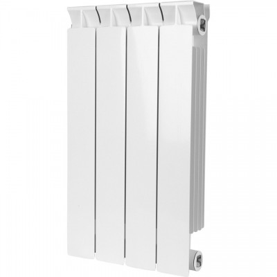 Биметаллический радиатор Stout STYLE 500 4 секц. Биметаллический радиатор Stout STYLE 500 4 секц.