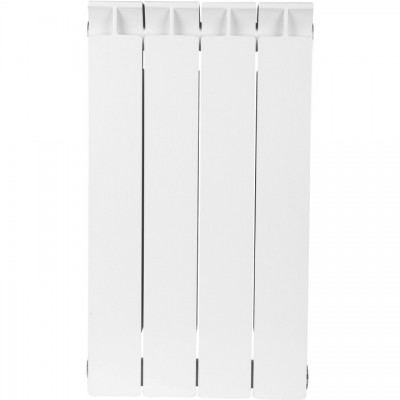 Биметаллический радиатор Stout STYLE 500 4 секц. Биметаллический радиатор Stout STYLE 500 4 секц.