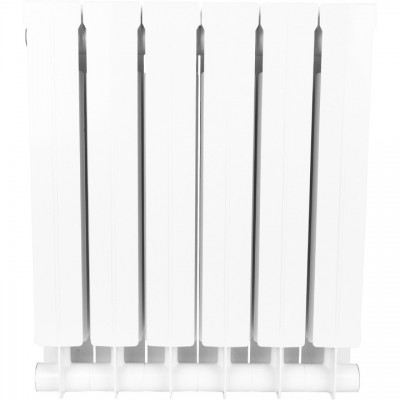 Биметаллический радиатор Stout STYLE 500 6 секц. Биметаллический радиатор Stout STYLE 500 6 секц.