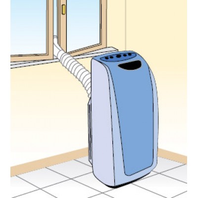 Мобильный кондиционер CARRIER 51AKP009H Мобильный кондиционер CARRIER 51AKP009H