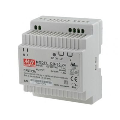 Блок питания 220/24 В, 30 Вт ПОД ЗАКАЗ Блок питания 220/24 В, 30 Вт ПОД ЗАКАЗ