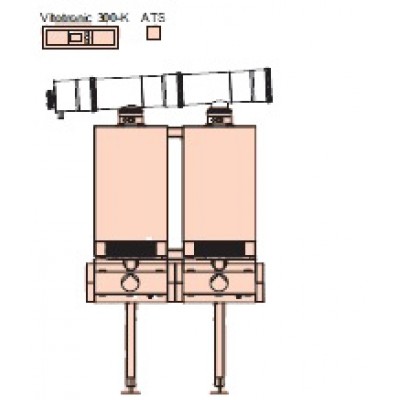 Газовый котел Viessmann Vitodens 200-W 99, Vitotronic 100/300-K тип HC1B/MW2B, 2-х котл. уст. (арт.B2HAI54) Газовый котел Viessmann Vitodens 200-W 99, Vitotronic 100/300-K тип HC1B/MW2B, 2-х котл. уст. (арт.B2HAI54)