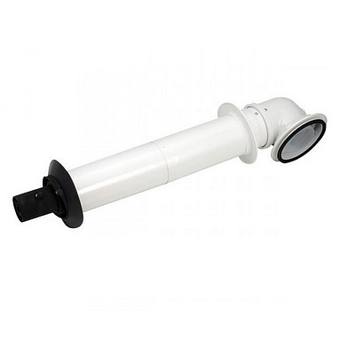 Подключение LAS Ø 60/100 на наружной стене (арт.7373237) Подключение LAS Ø 60/100 на наружной стене (арт.7373237)