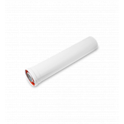 Труба удлинительная 60/100 мм х 0,5 м алюмин. (коакс.) Универсал. UN-60/100-L500-W Труба удлинительная 60/100 мм х 0,5 м алюмин. (коакс.) Универсал. UN-60/100-L500-W