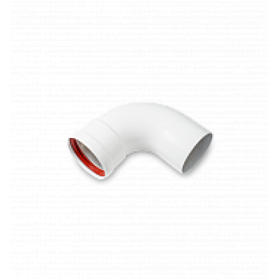 Колено 90° 80 мм алюмин. Универсал. UN-80-90-W Колено 90° 80 мм алюмин. Универсал. UN-80-90-W