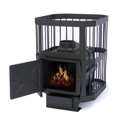 Чугунная банная печь "Сибирь-15" б/в Чугунная банная печь "Сибирь-15" б/в