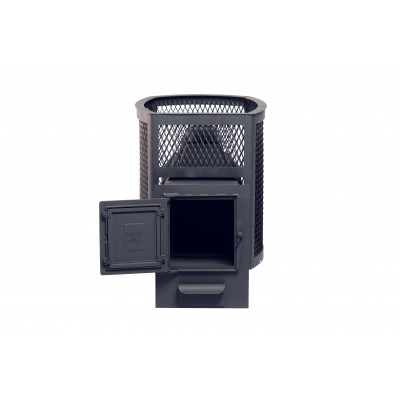 Печь банная чугунная"Сибирь-20". Универсальная чугунная дверца (сетка) Печь банная чугунная"Сибирь-20". Универсальная чугунная дверца (сетка)