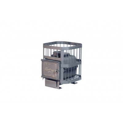 Печь банная чугунная "Сибирь-15". Чугунная дверца без ВТК (сетка) Печь банная чугунная "Сибирь-15". Чугунная дверца без ВТК (сетка)