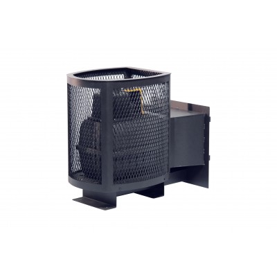 Печь банная чугунная"Сибирь-22". Панорамная дверца (сетка) Печь банная чугунная"Сибирь-22". Панорамная дверца (сетка)