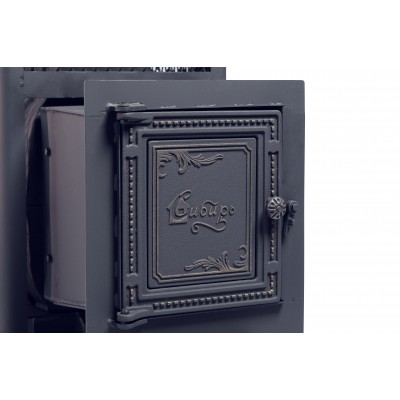 Печь банная чугунная"Сибирь-20". Универсальная чугунная дверца (сетка) Печь банная чугунная"Сибирь-20". Универсальная чугунная дверца (сетка)