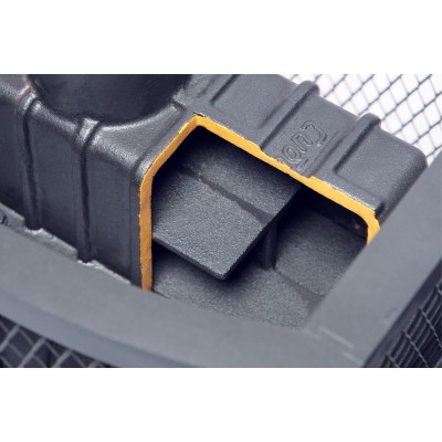 Печь банная чугунная"Сибирь-22". Панорамная дверца (сетка) Печь банная чугунная"Сибирь-22". Панорамная дверца (сетка)