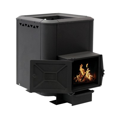 Чугунная банная печь "Сибирь-15" с выносным топоч.каналом конвекц. Чугунная банная печь "Сибирь-15" с выносным топоч.каналом конвекц.