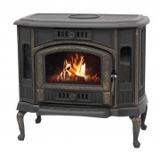 Чугунная печь-камин "Сибирь-10"