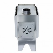 Печь мобильная Сибирь "Турист" (складной дымоход в комплекте)