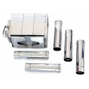 Печь мобильная Сибирь "Турист" (складной дымоход в комплекте)