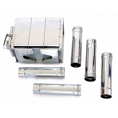 Печь мобильная Сибирь "Турист" (складной дымоход в комплекте) Печь мобильная Сибирь "Турист" (складной дымоход в комплекте)