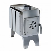 Печь мобильная Сибирь "Турист" (складной дымоход в комплекте)