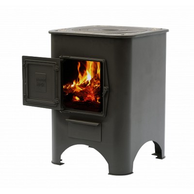 Печь под казан "Сибирь" с чугунной плитой и дверцей Печь под казан "Сибирь" с чугунной плитой и дверцей