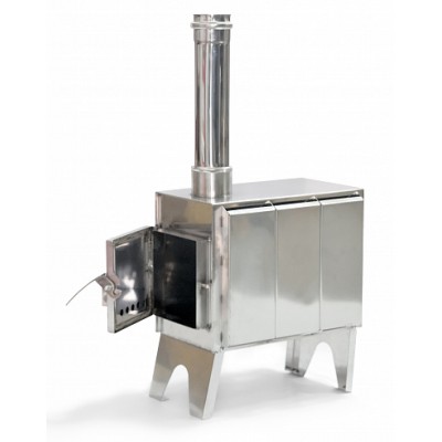 Печь мобильная Сибирь "Турист" (складной дымоход в комплекте) Печь мобильная Сибирь "Турист" (складной дымоход в комплекте)