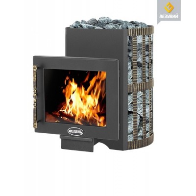 Печь банная Везувий Скиф Ковка 16 Панорама Печь банная Везувий Скиф Ковка 16 Панорама