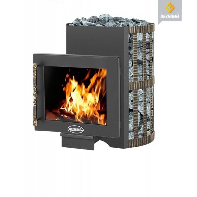 Печь банная Везувий Скиф Ковка 22 Панорама Печь банная Везувий Скиф Ковка 22 Панорама