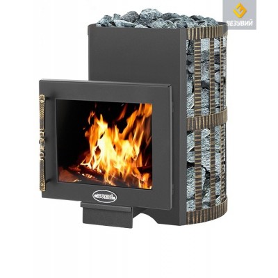 Печь банная Везувий Скиф Ковка 28 Панорама Печь банная Везувий Скиф Ковка 28 Панорама