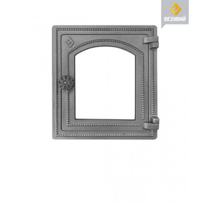 Дверка печная Везувий без стекла ДТ - 4С некрашеная Дверка печная Везувий без стекла ДТ - 4С некрашеная