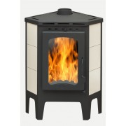 Печь - камин Бавария угловая с плитой