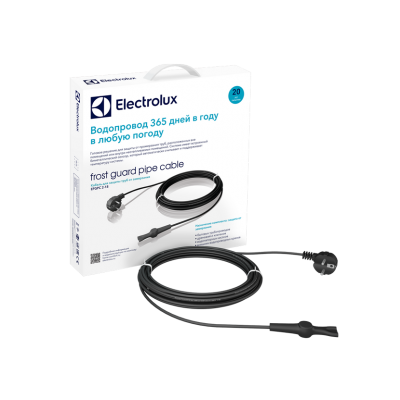 Кабель для обогрева труб Electrolux Frost Guard Pipe Cable EFGPC-2-18-2 Кабель для обогрева труб Electrolux Frost Guard Pipe Cable EFGPC-2-18-2