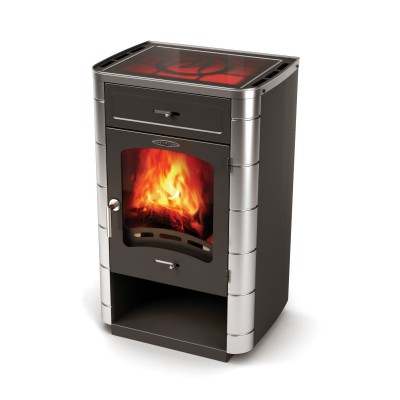 Печь - камин ТМФ Яуза - 2 стеклокерамическая плита Печь - камин ТМФ Яуза - 2 стеклокерамическая плита