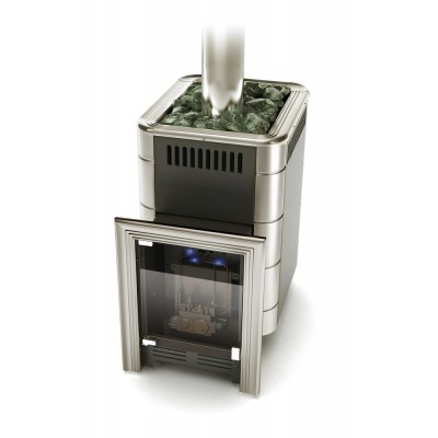 Печь банная ТМФ Уренгой 2 Inox БСЭ антрацит НВ Печь банная ТМФ Уренгой 2 Inox БСЭ антрацит НВ