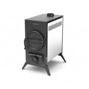 Печь отопительная ТМФ Авоська Inox с нержавеющим конвектором, трубы, ножки