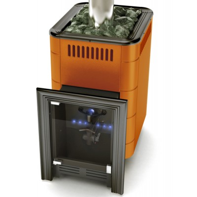 Печь банная ТМФ Уренгой 2 Inox БСЭ терракота Печь банная ТМФ Уренгой 2 Inox БСЭ терракота