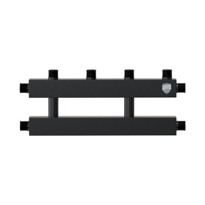 Коллектор на 2 (3) отопительных контура, в комплекте с кронштейнами, 150 кВт Коллектор на 2 (3) отопительных контура, в комплекте с кронштейнами, 150 кВт