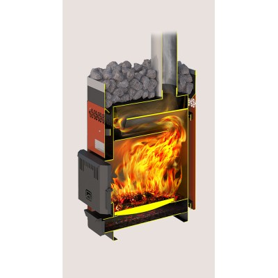 Печь Теплодар РУСЬ-9 ЛУ Печь Теплодар РУСЬ-9 ЛУ