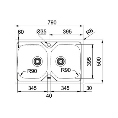 Мойка Franke OLN 620-79, матовая (101.0456.504) Мойка Franke OLN 620-79, матовая (101.0456.504)