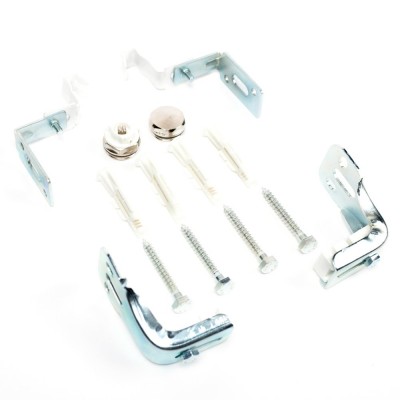 Набор монтажного комплекта для радиаторов с боковым подключением (400-1600 мм) Набор монтажного комплекта для радиаторов с боковым подключением (400-1600 мм)