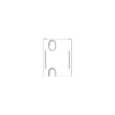 Боковая крышка левая 33х200, запасная часть к радиатору LEMAX Боковая крышка левая 33х200, запасная часть к радиатору LEMAX