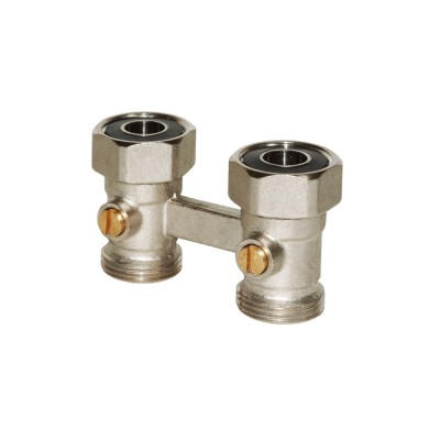 Узел для нижнего подключения-ПРЯМОЙ , 3/4"х3/4" (KY01) Узел для нижнего подключения-ПРЯМОЙ , 3/4"х3/4" (KY01)