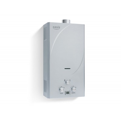Газовая колонка Oasis 20 (турбо) серебро Газовая колонка Oasis 20 (турбо) серебро