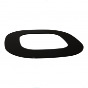 Защитный фланец Helo для Himalaya черный