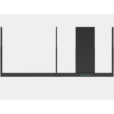 Вытяжка Pando I-894/90+90 MODULO IZQ. NEGRO MATE V.850 SEC Вытяжка Pando I-894/90+90 MODULO IZQ. NEGRO MATE V.850 SEC