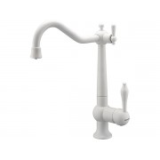 Смеситель Paulmark Retro Re213226-431, белый матовый