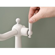 Смеситель Paulmark Retro Re213226-431, белый матовый